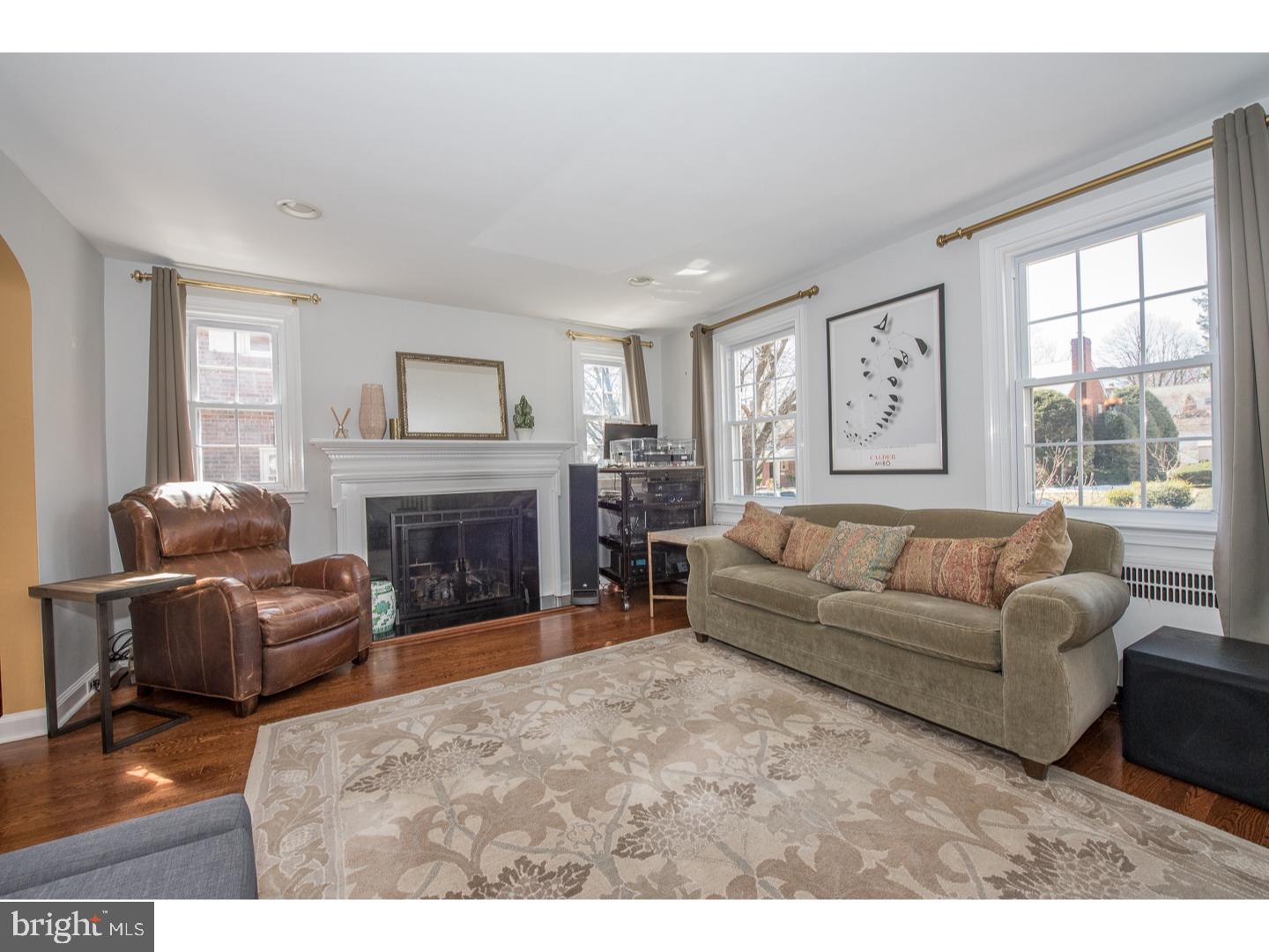39 Trent Road Wynnewood, PA 19096 - Photo 6 of 25 Living Room