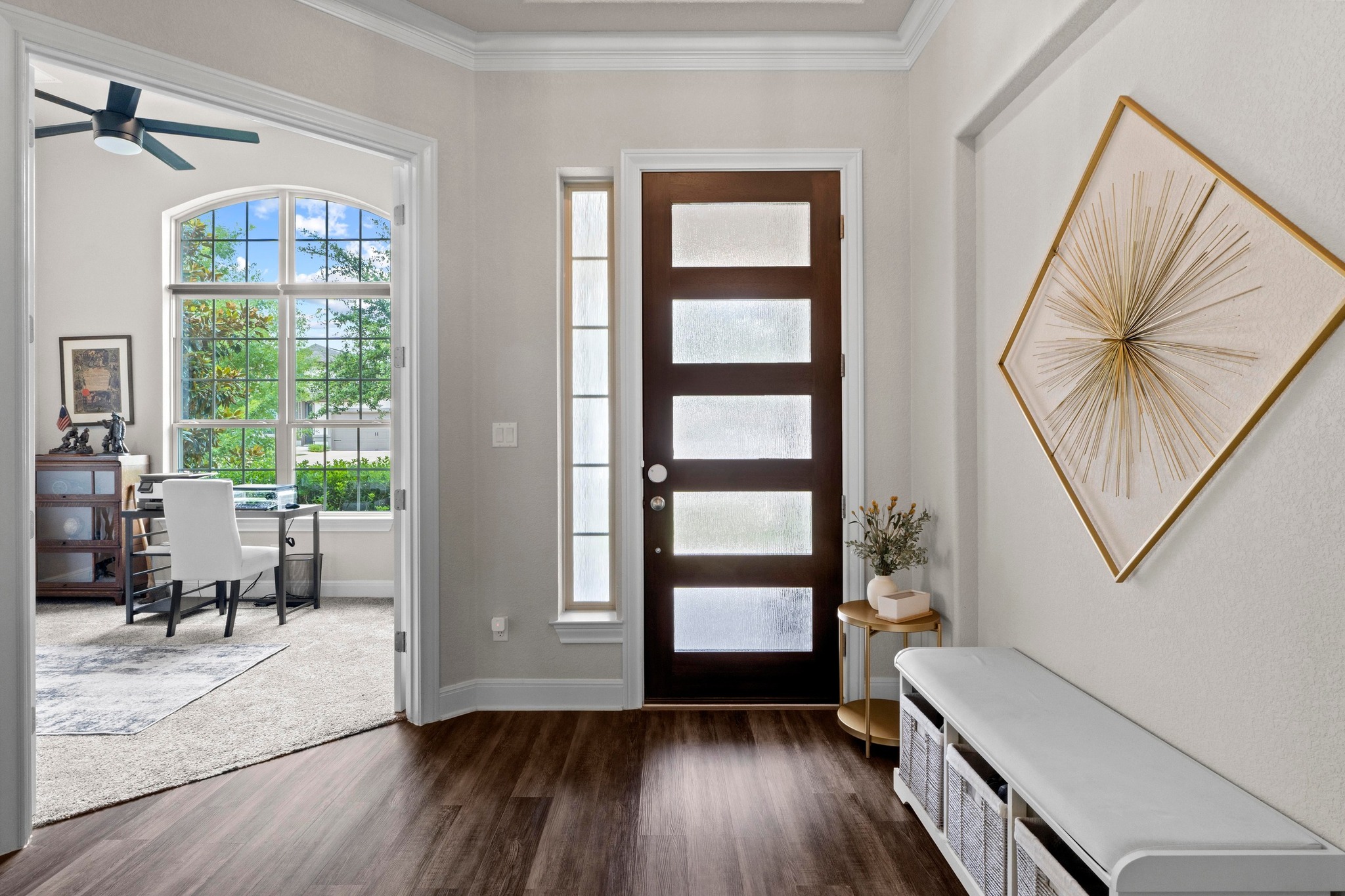 1329 Siena Sunset Road Leander, TX 78641 - Photo 19 of 33 a living room with furniture and a window