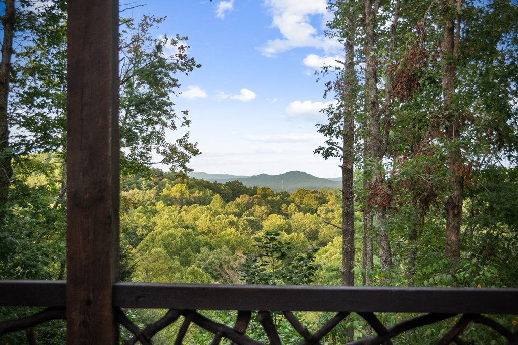 114 Price Circle Blue Ridge, GA 30513 - Photo 25 of 65 a view of a mountain from a window
