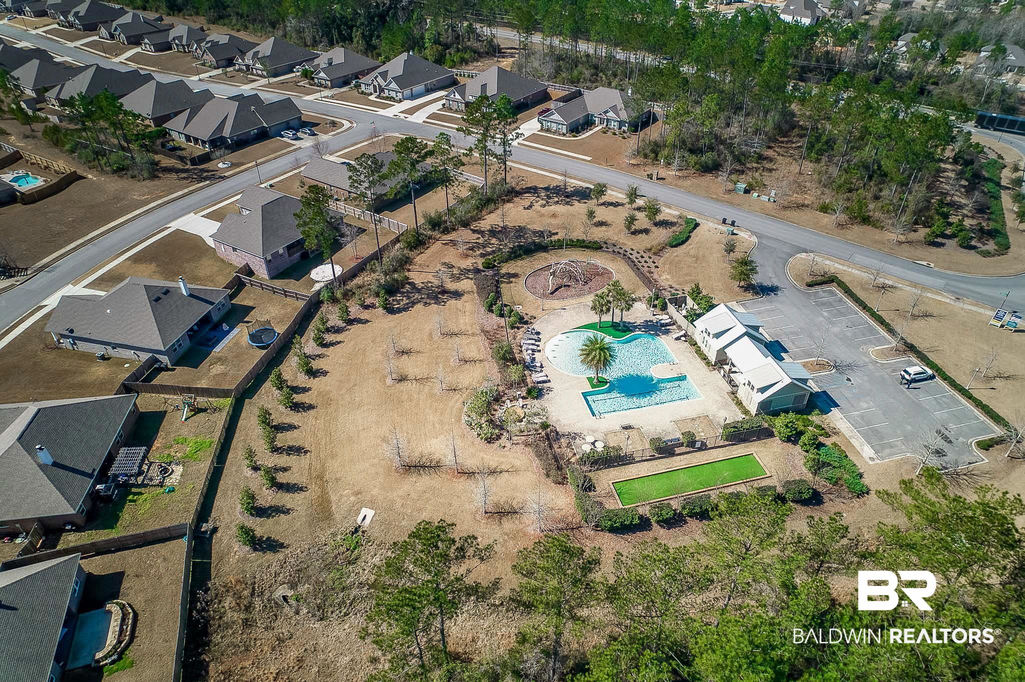 31358 Spoonbill Road Daphne, AL 36527 - Photo 35 of 39 Drone of Community Pool