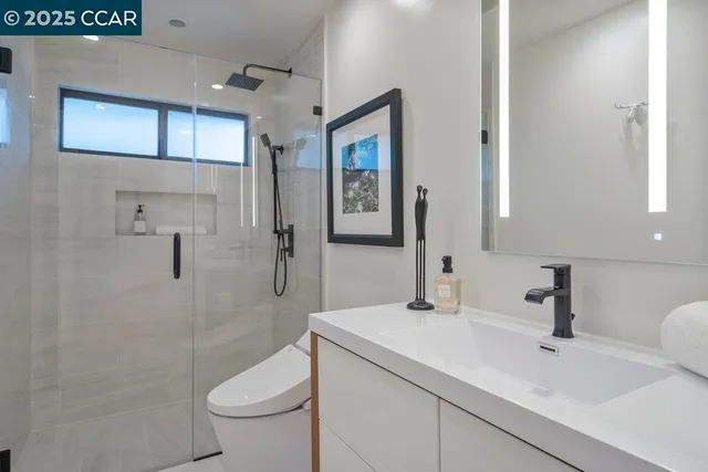 a view of a swimming pool with outdoor seating