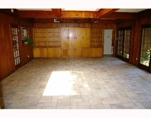 a view of a back yard with green space