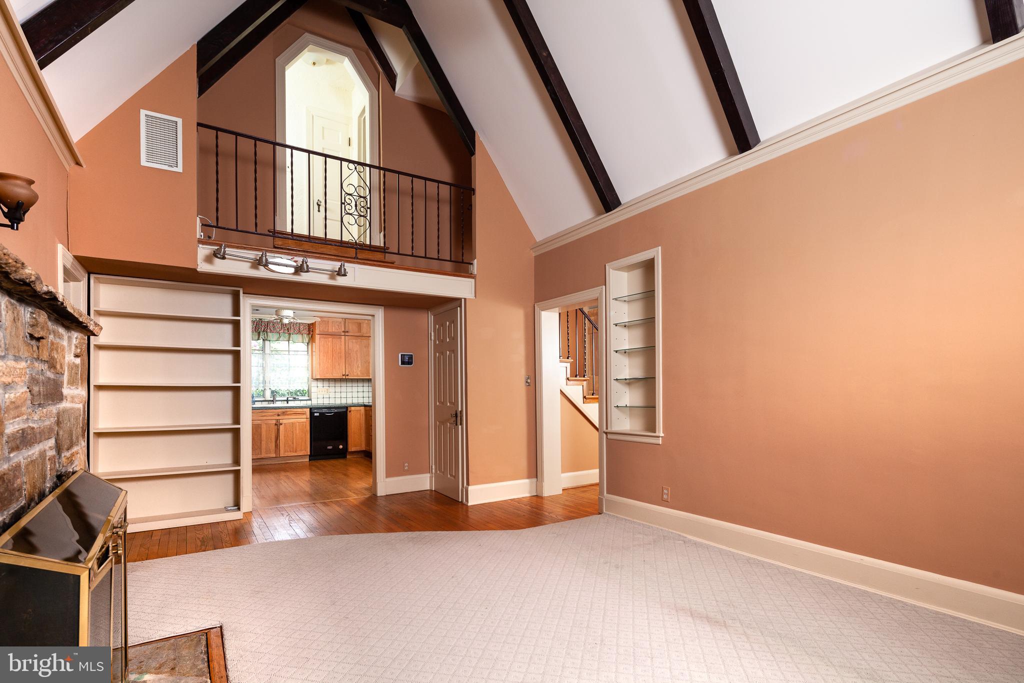 7109 Rich Hill Road Baltimore, MD 21212 - Photo 14 of 39 Den with cathedral ceilings