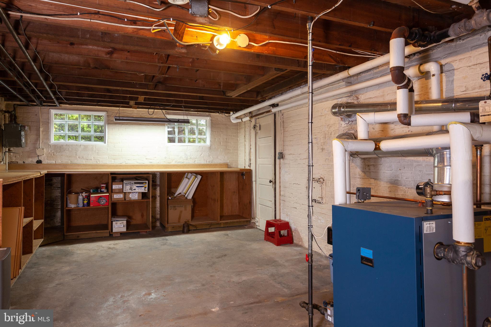 7109 Rich Hill Road Baltimore, MD 21212 - Photo 33 of 39 Basement (easily finishable)