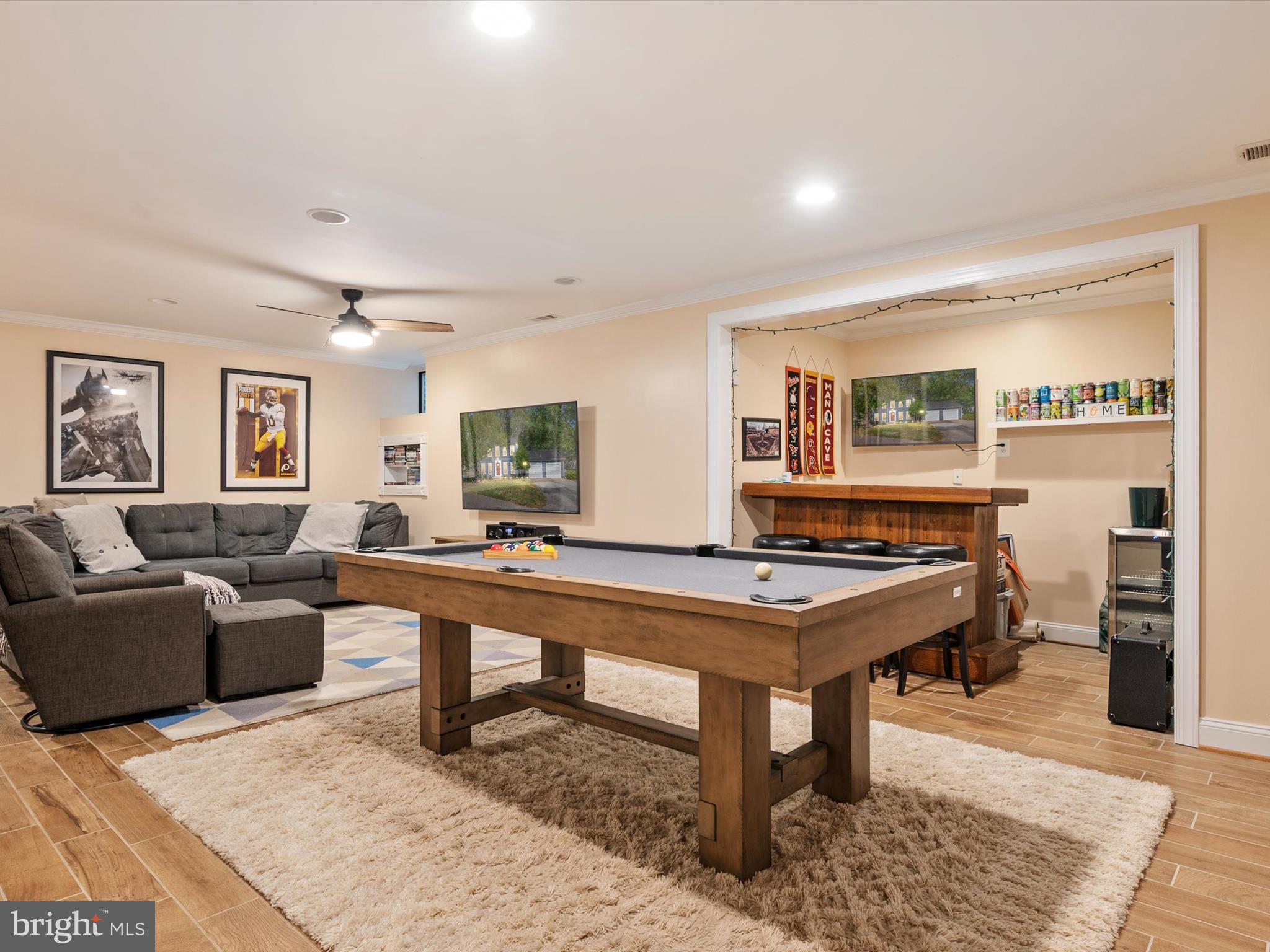 9328 Spring Water Path Jessup, MD 20794 - Photo 29 of 46 Lower Level Rec Room