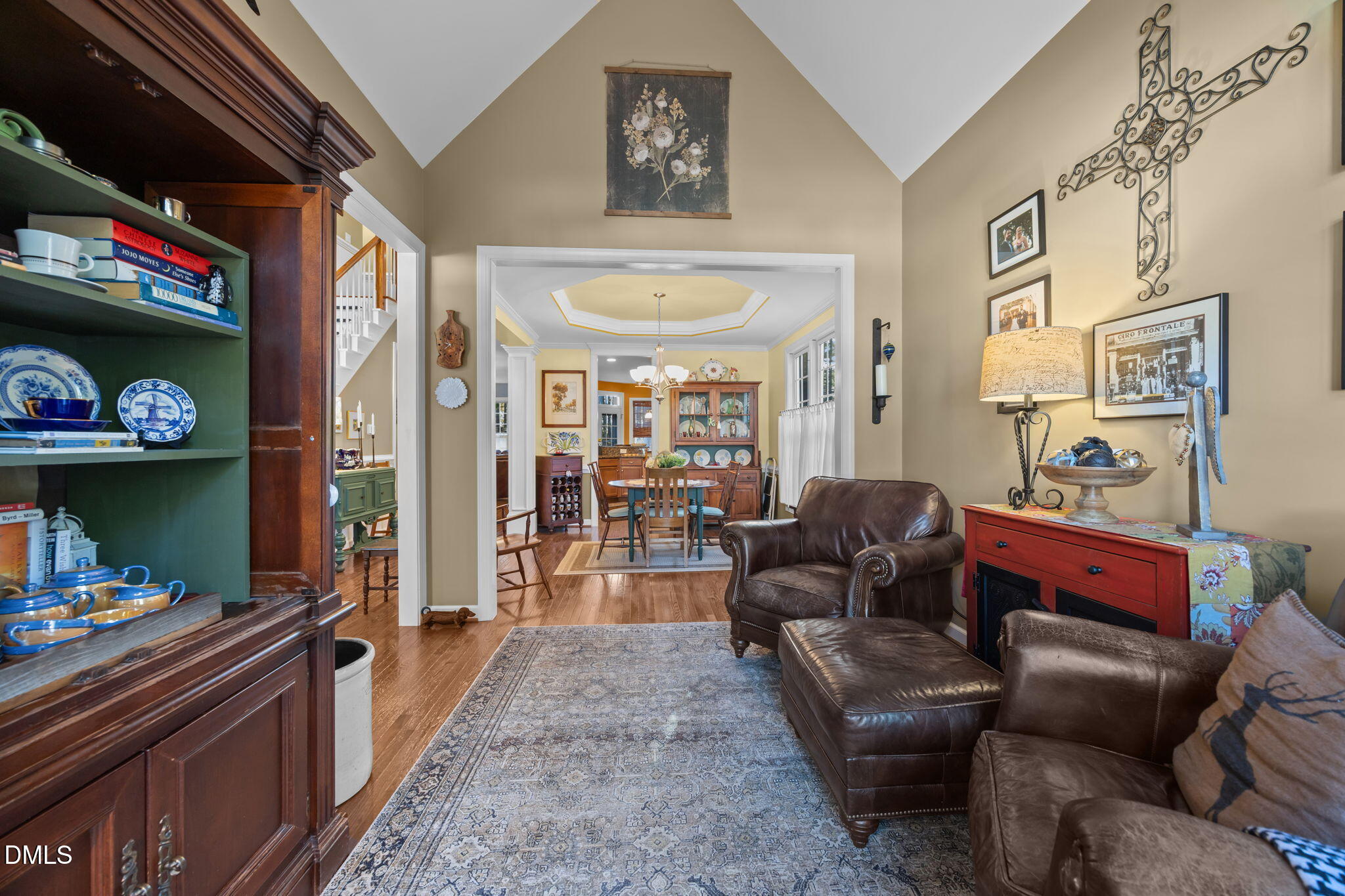 6312 Ridgemount Street Wake Forest, NC 27587 - Photo 16 of 44 Livingroom into Diningroom