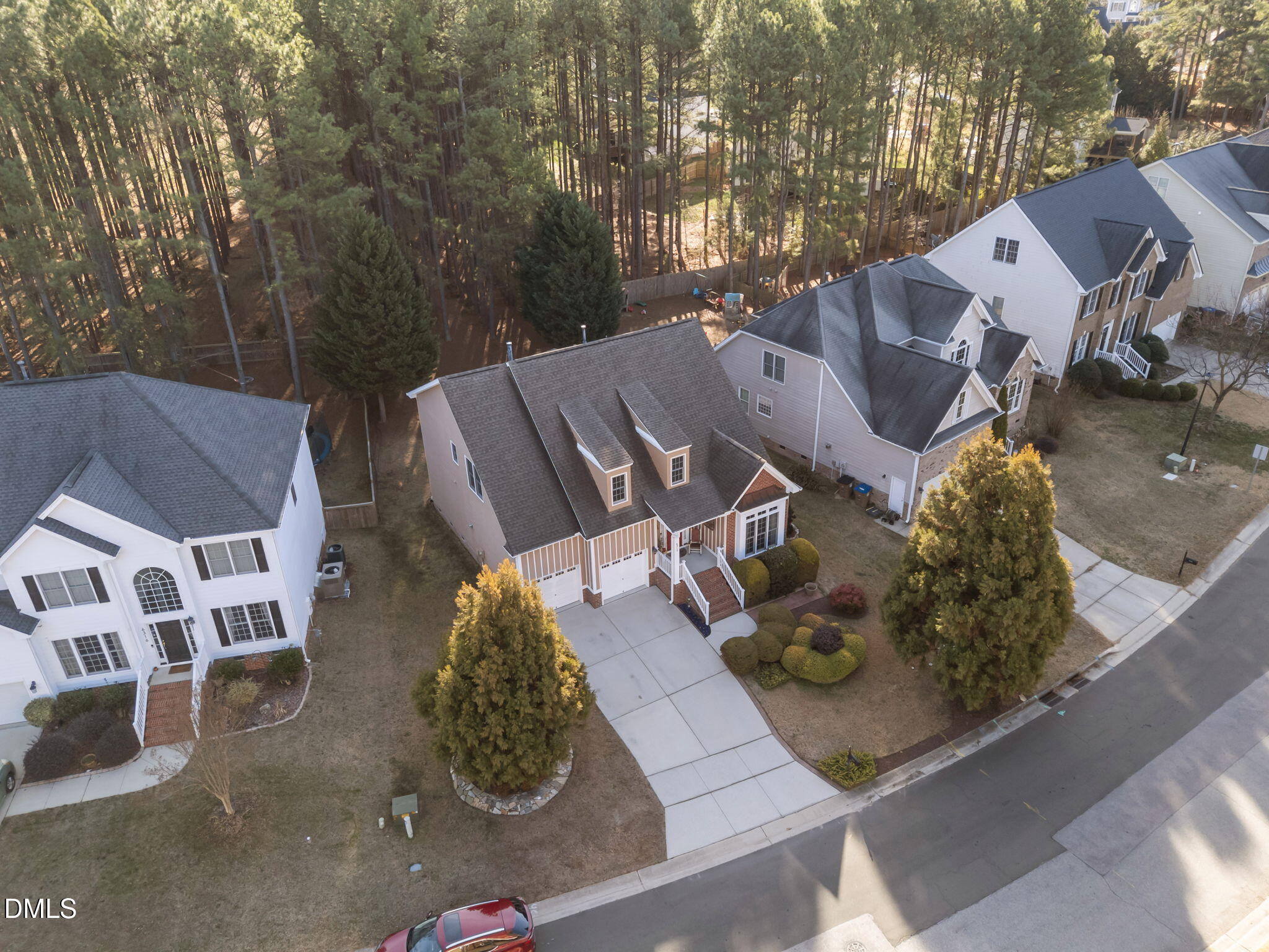 6312 Ridgemount Street Wake Forest, NC 27587 - Photo 40 of 44 Drone View