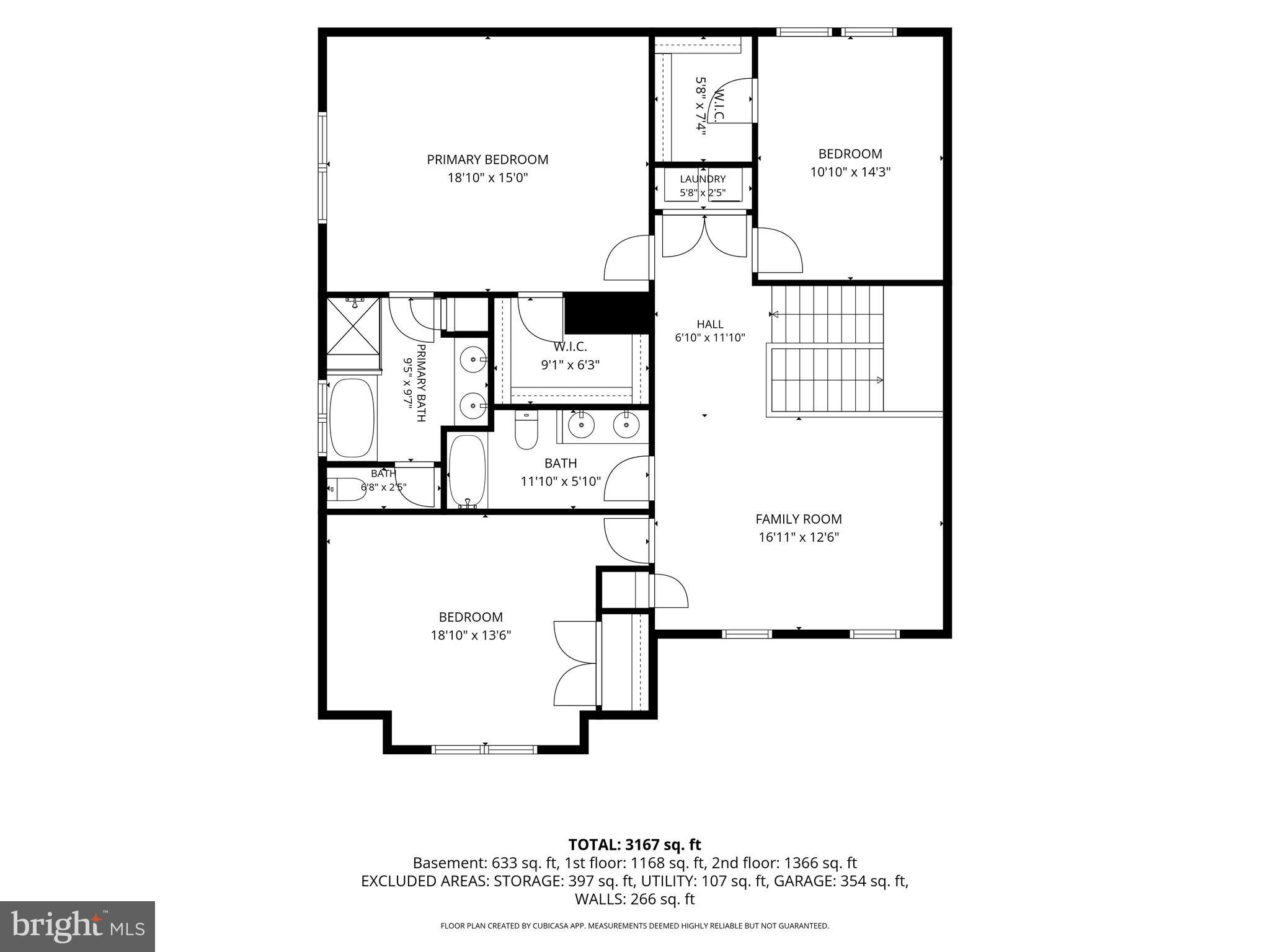 2003 Foster Way Frederick, MD 21702 - Photo 6 of 8 Upper Level 2D Floor Plan