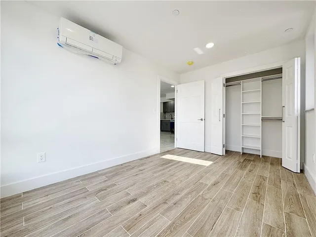 wooden floor in an empty room