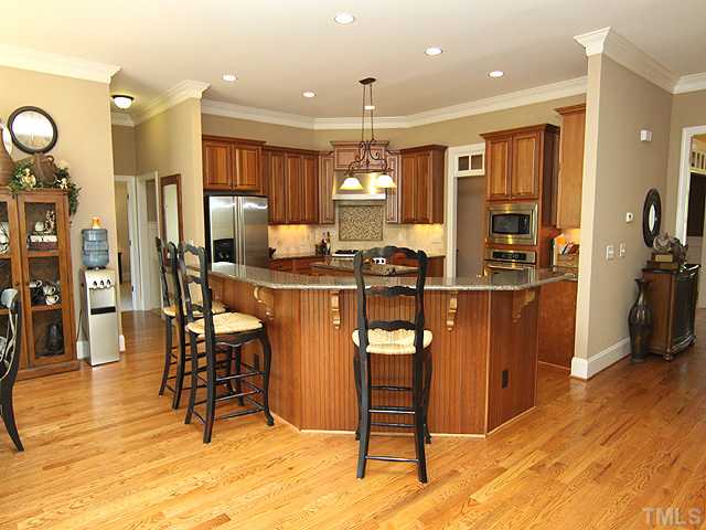 2604 Sunbriar Lane Raleigh, NC 27613 - Photo 5 of 25 Double Ovens, One gas...One Electric... Large work areas...Eat at counter that fits 5-6 stools! (see virtual tour)