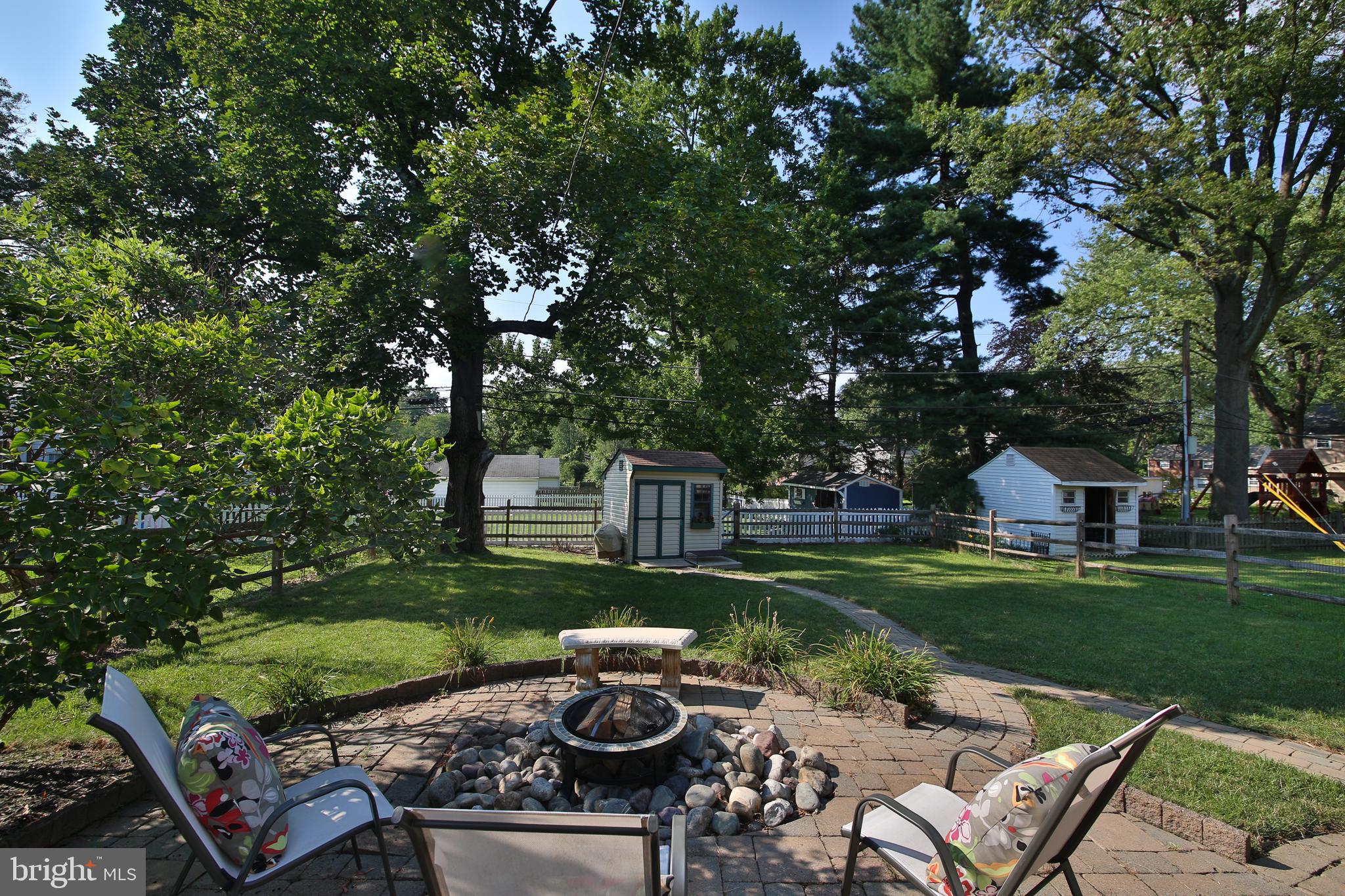 1908 Edge Hill Road Abington, PA 19001 - Photo 22 of 28 Patio with fire pit