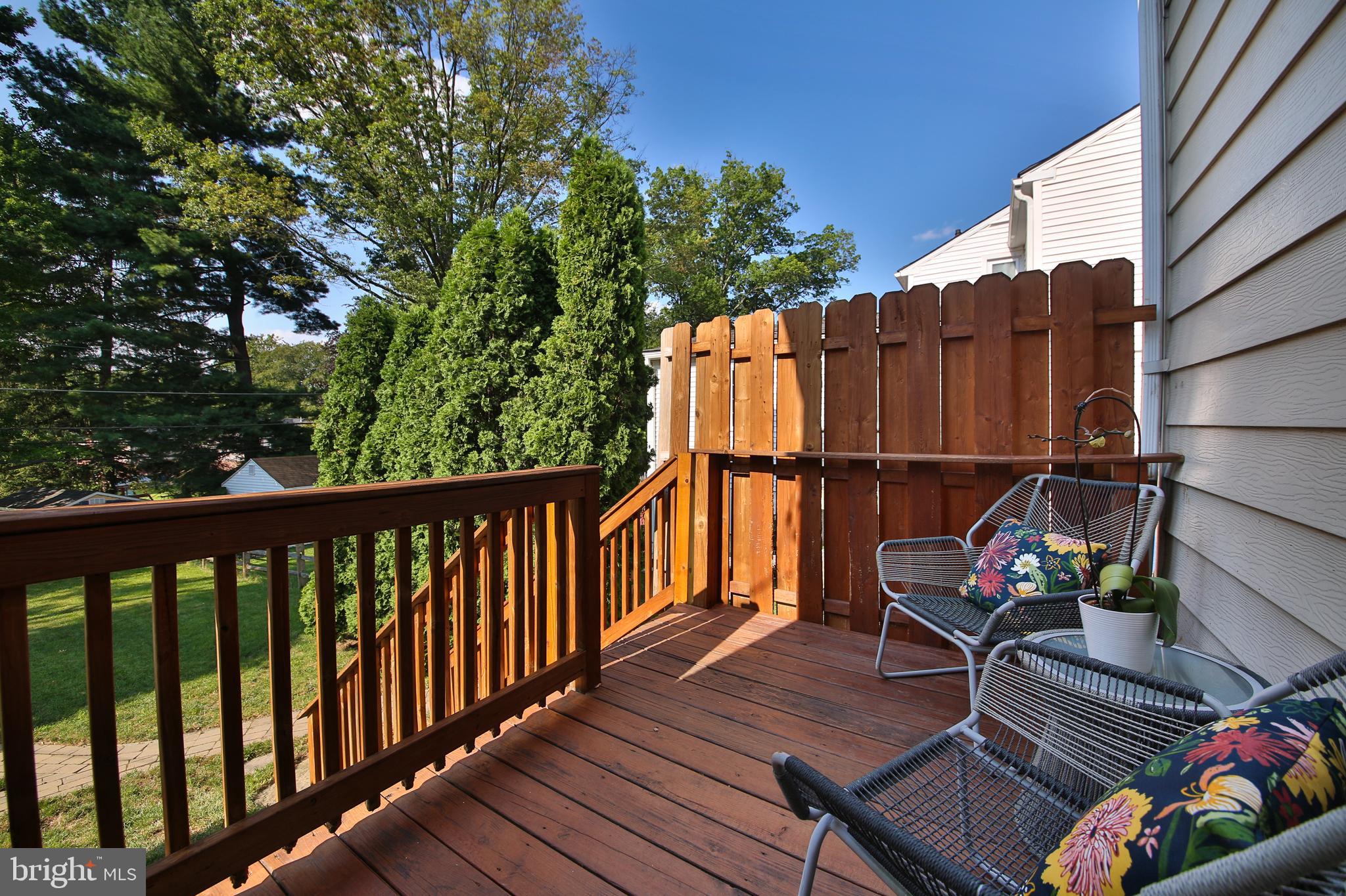 1908 Edge Hill Road Abington, PA 19001 - Photo 10 of 28 Deck off of kitchen