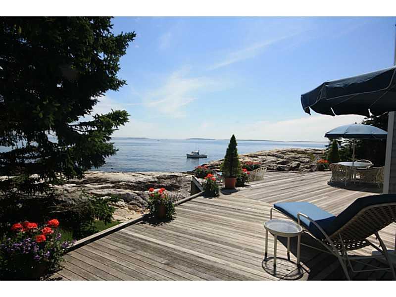 52 Blair Road Southport, ME 04576 - Photo 17 of 17 Patio/Deck. Views of islands and...