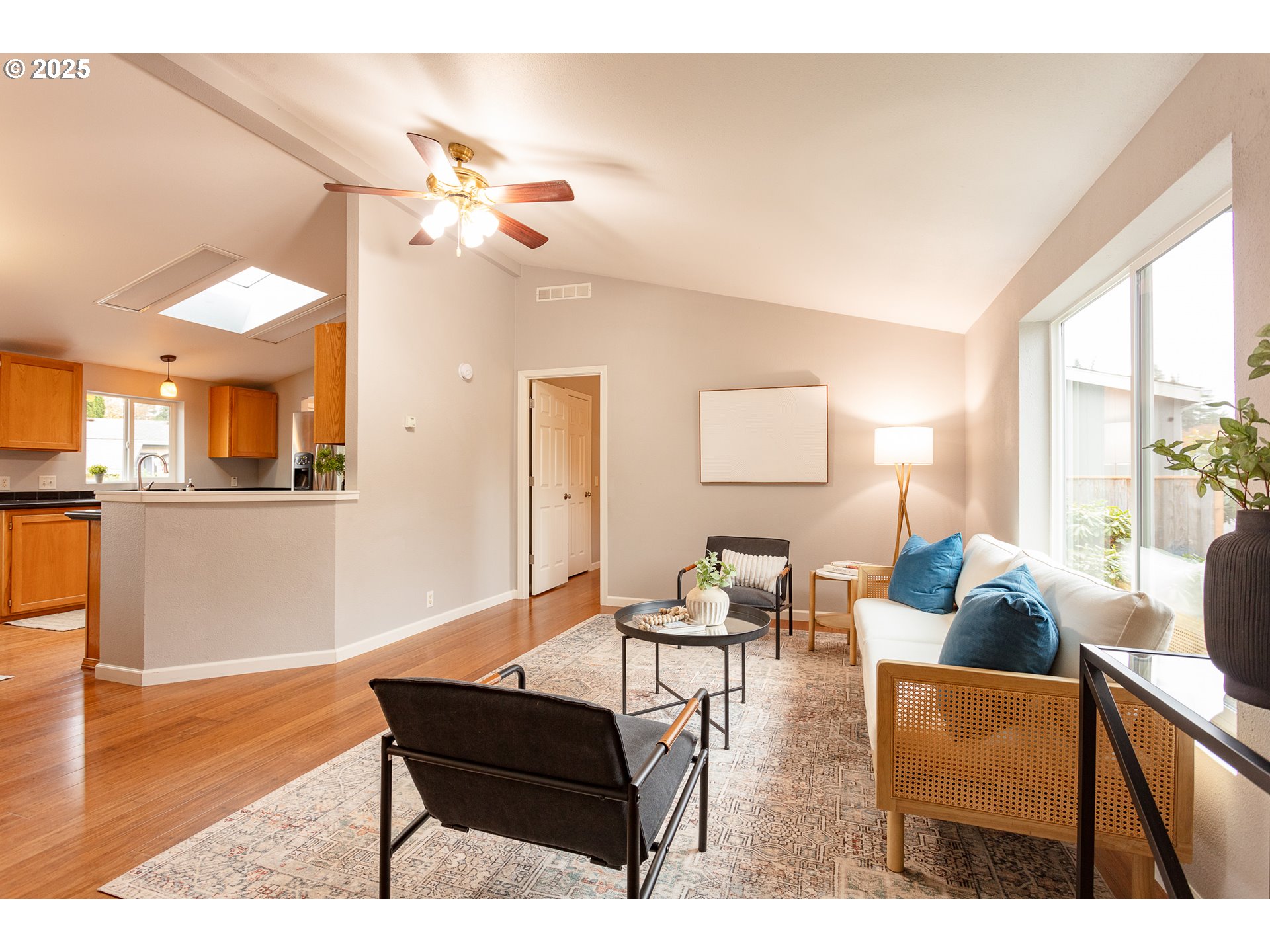 2655 Atticus Way Eugene, OR 97404 - Photo 6 of 27 a living room with furniture and wooden floor