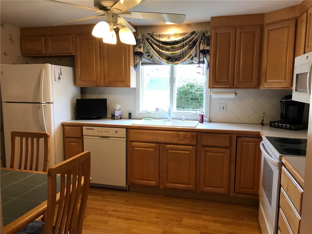 Updated Maple cabinets,