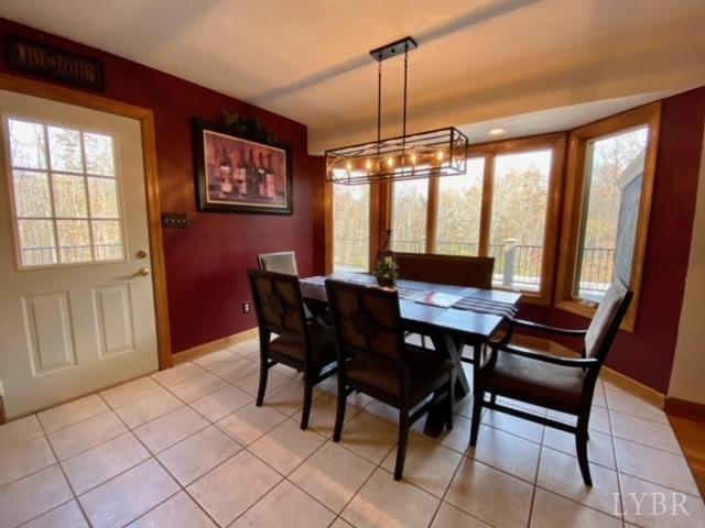 2206 South Fork Road Appomattox, VA 24522 - Photo 15 of 78 a view of a dining room with furniture window and outside view