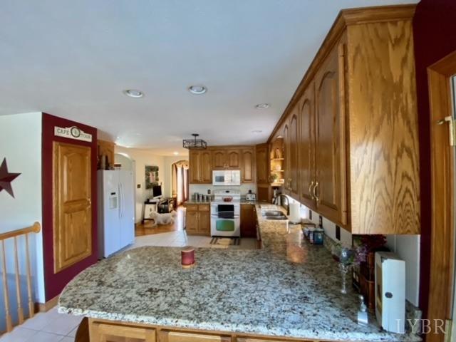 2206 South Fork Road Appomattox, VA 24522 - Photo 18 of 78 a living room with fireplace furniture and a rug