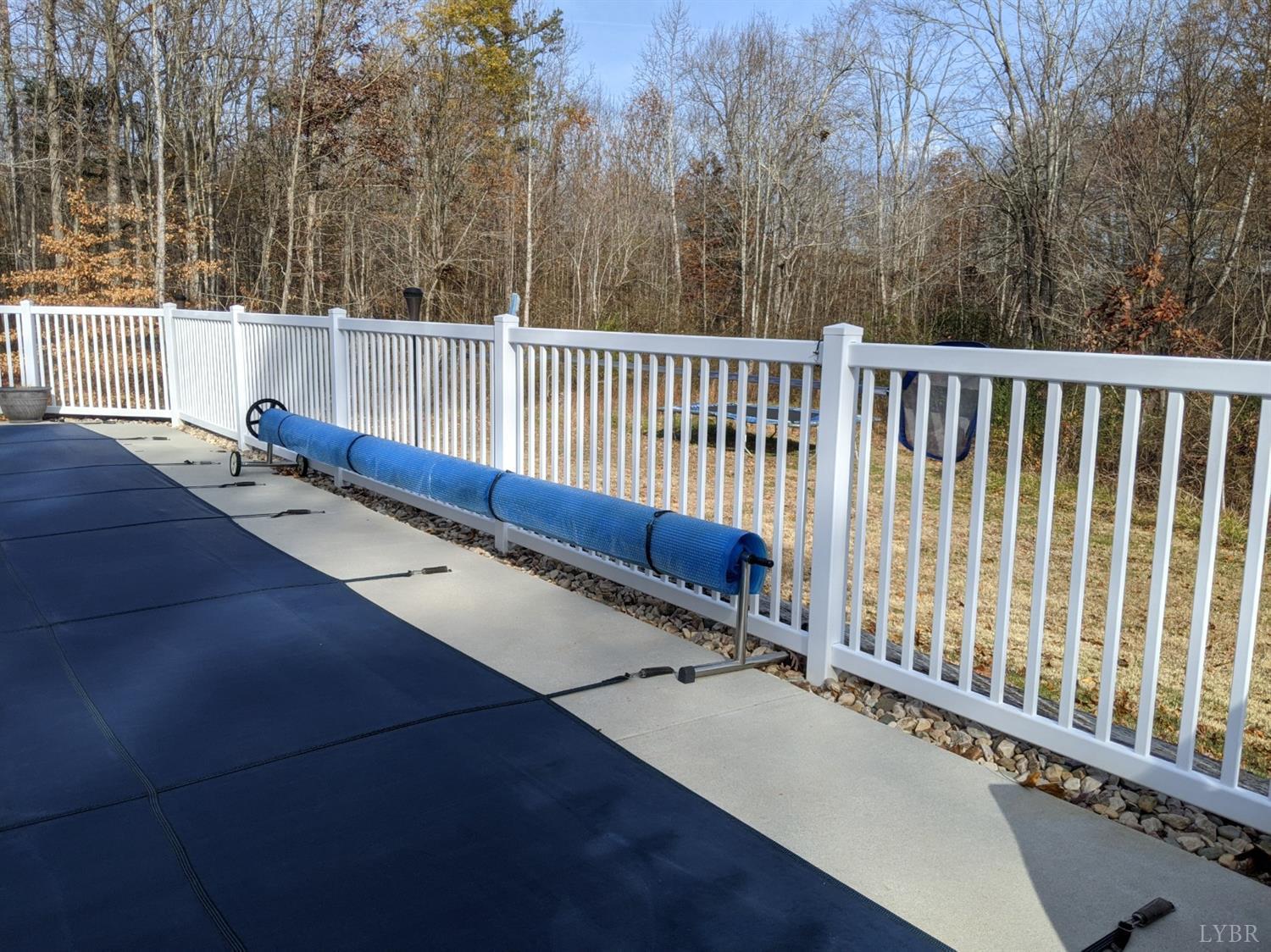 2206 South Fork Road Appomattox, VA 24522 - Photo 54 of 78 a view of balcony with wooden floor and outdoor seating