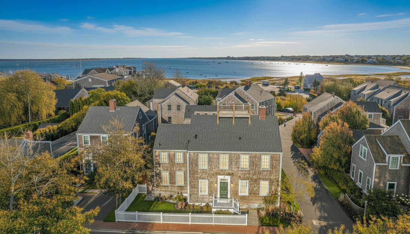 2 Mariner Way Nantucket, MA 02554 - Photo 1 of 34 an aerial view of multiple house