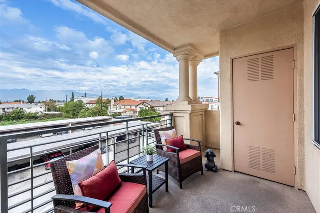 a view of a chairs in balcony