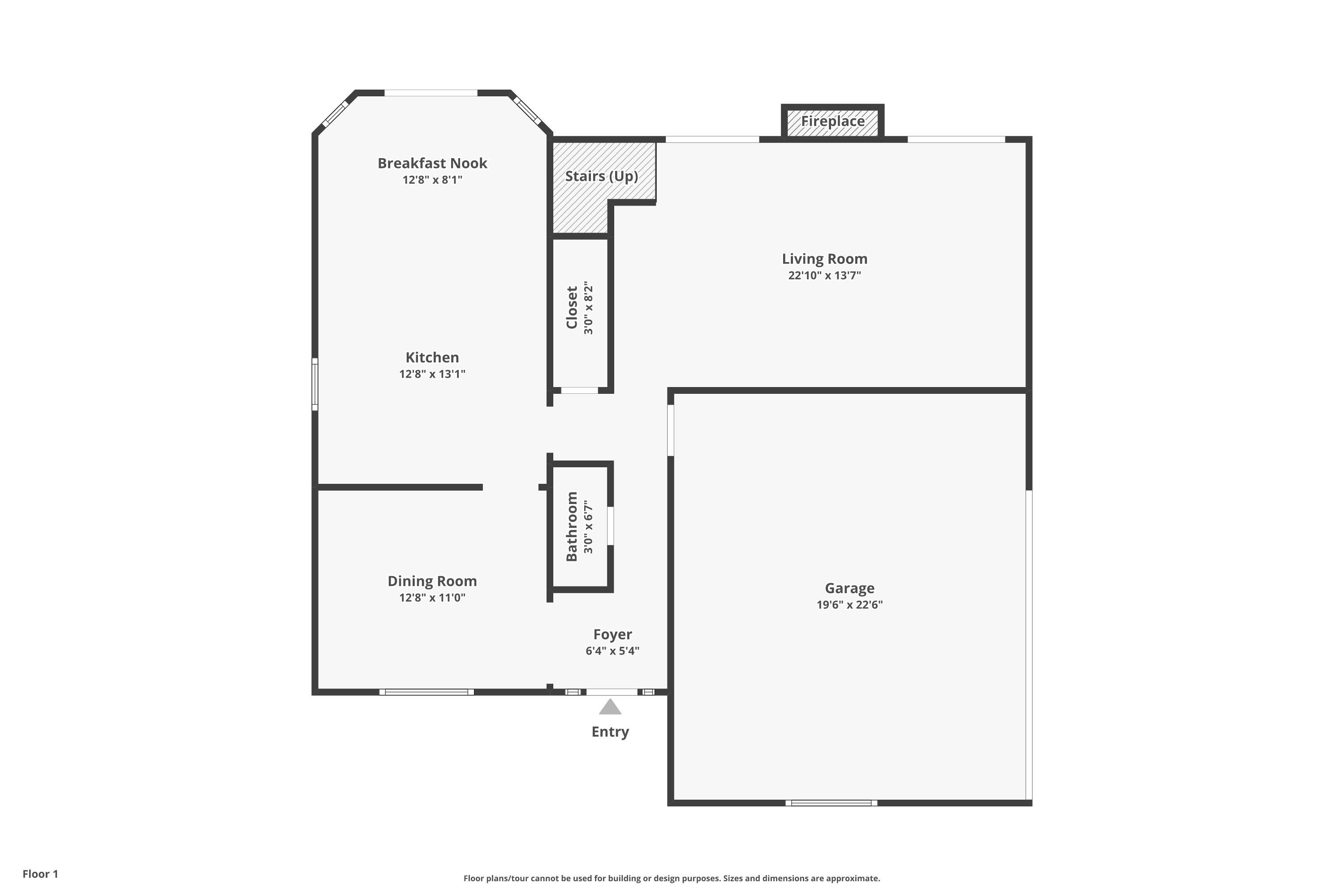 104 Hope Drive Daphne, AL 36526 - Photo 40 of 40 downstairs floorplan