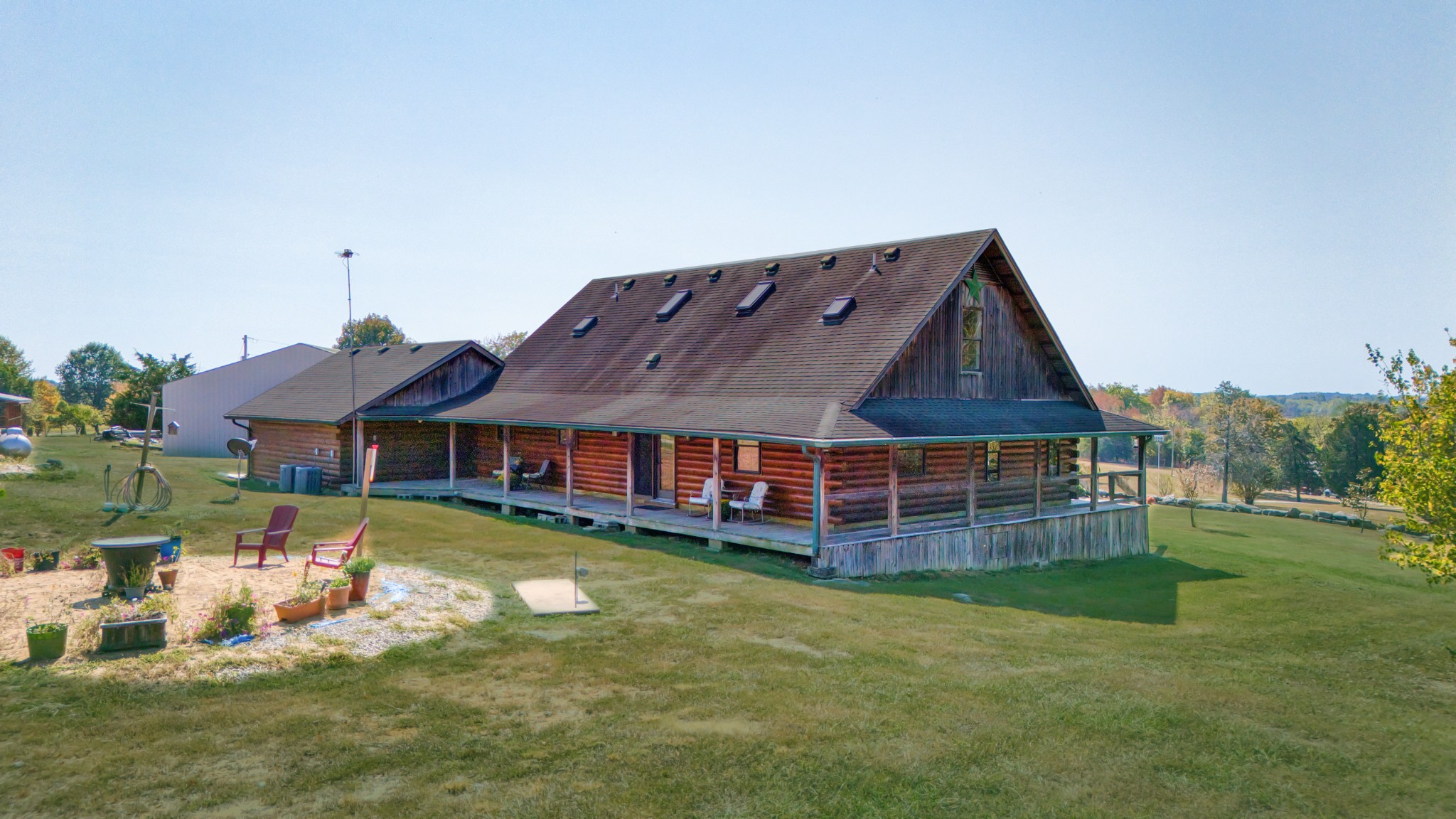 2644 Franklin Road Russellville, KY 42276 - Photo 34 of 40 an aerial view of a house with swimming pool garden view
