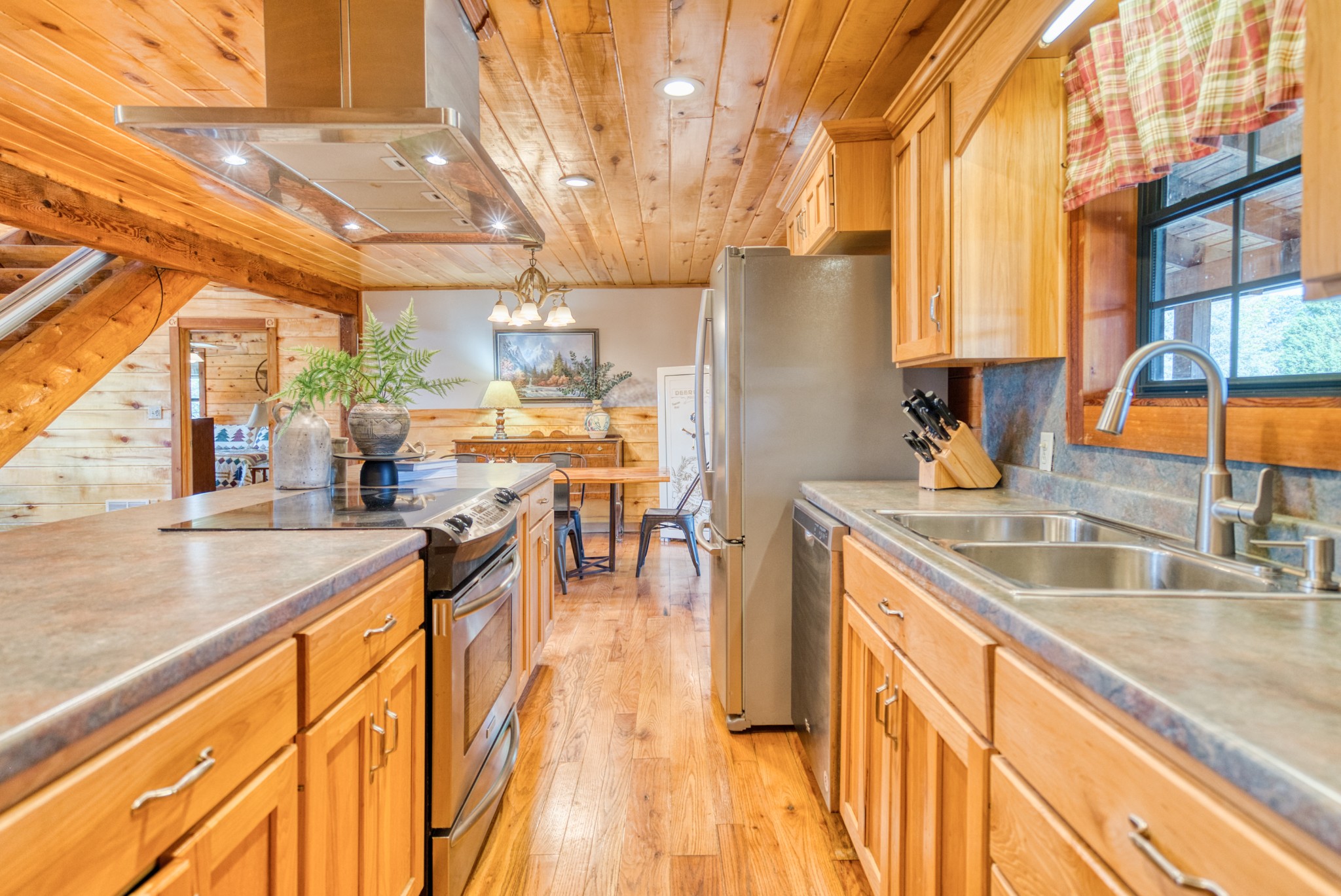 2644 Franklin Road Russellville, KY 42276 - Photo 10 of 40 a kitchen with stainless steel appliances granite countertop a sink and a counter space