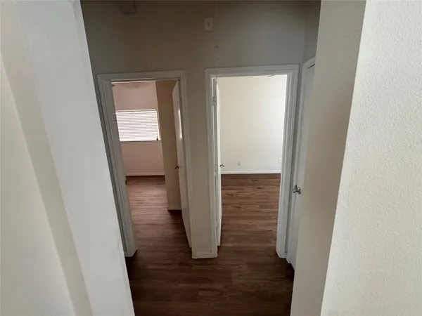 a view of a closet area