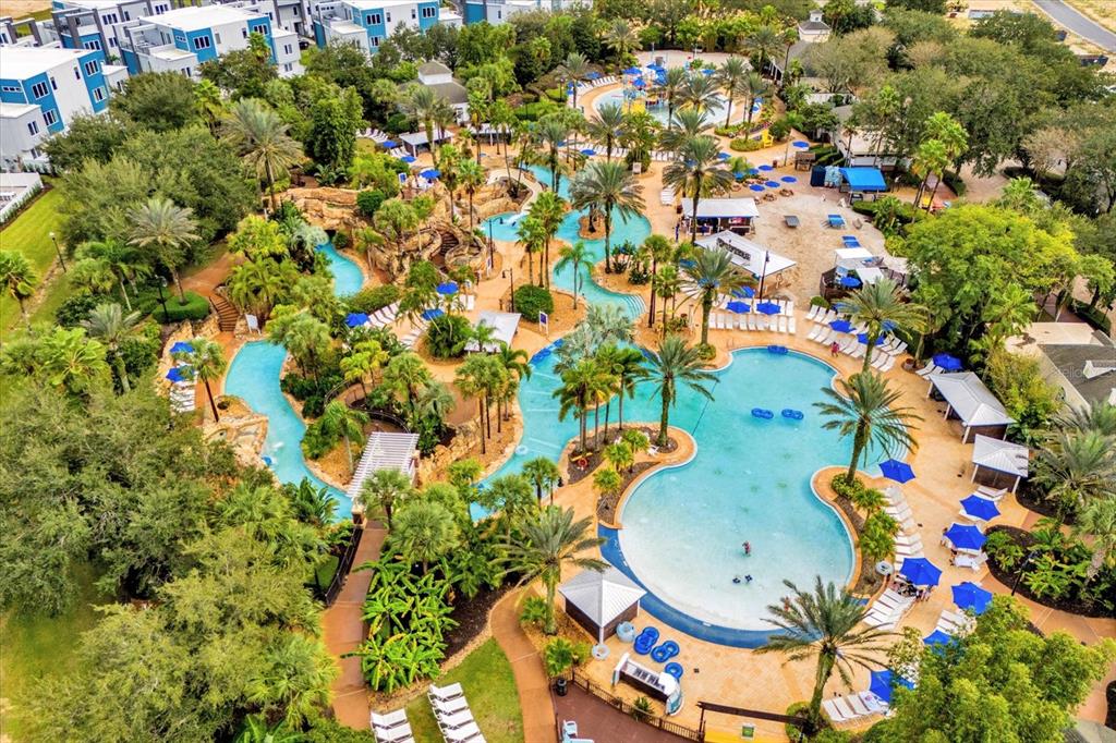 1114 Sunset View Circle, Unit 402 Reunion, FL 34747 - Photo 19 of 32 an aerial view of a swimming pool