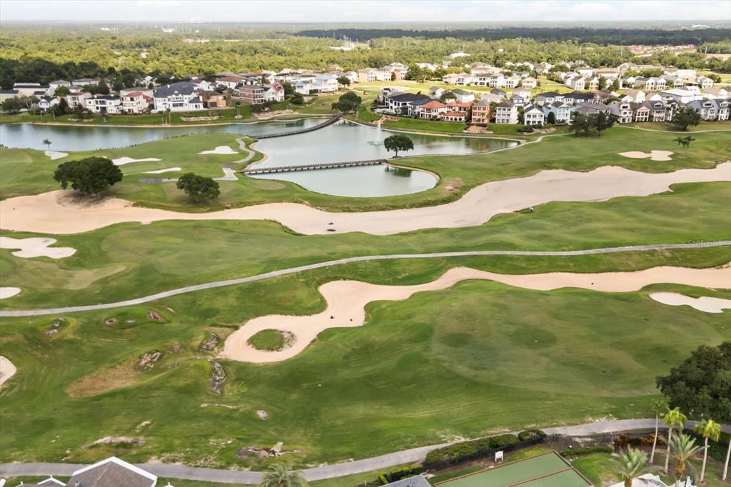 1114 Sunset View Circle, Unit 402 Reunion, FL 34747 - Photo 21 of 32 a view of a lake with a mountain