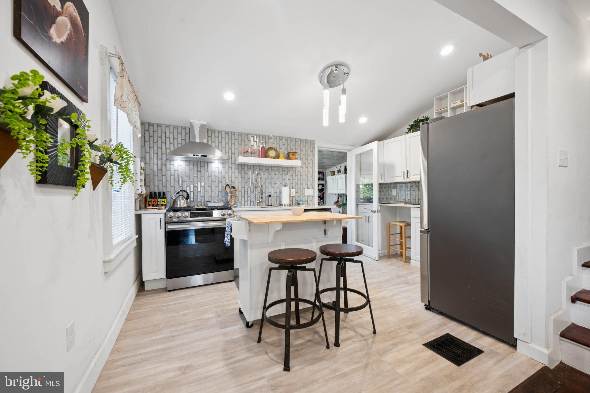 3355 Falls Road Baltimore, MD 21211 - Photo 13 of 45 Modern kitchen with stylish accents.