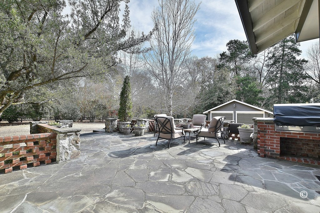 5124 Macon Road Columbus, GA 31907 - Photo 37 of 54 Patio with grilling station