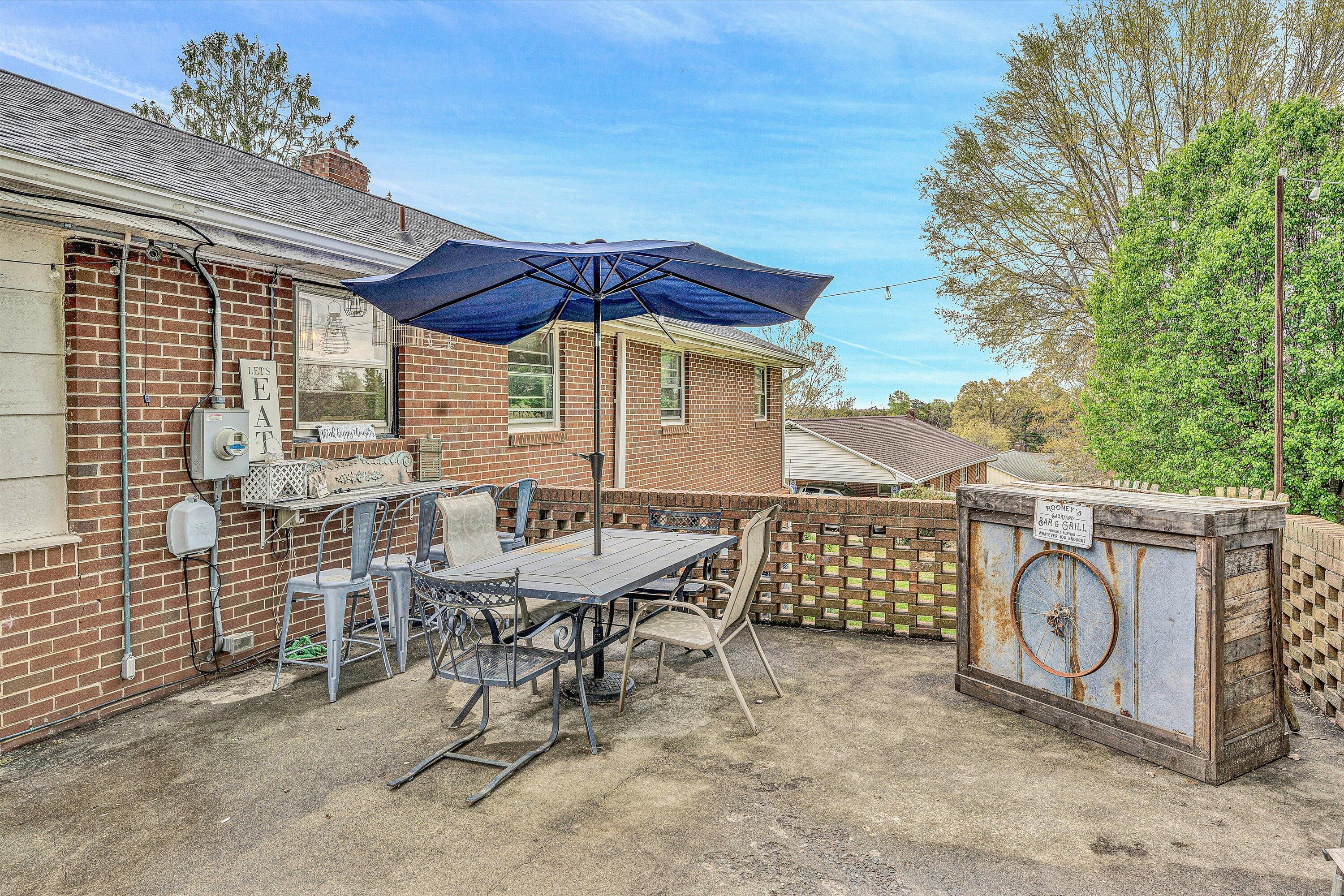 105 Cornell Road Rocky Mount, VA 24151 - Photo 29 of 34 a view of a chairs and table in the patio