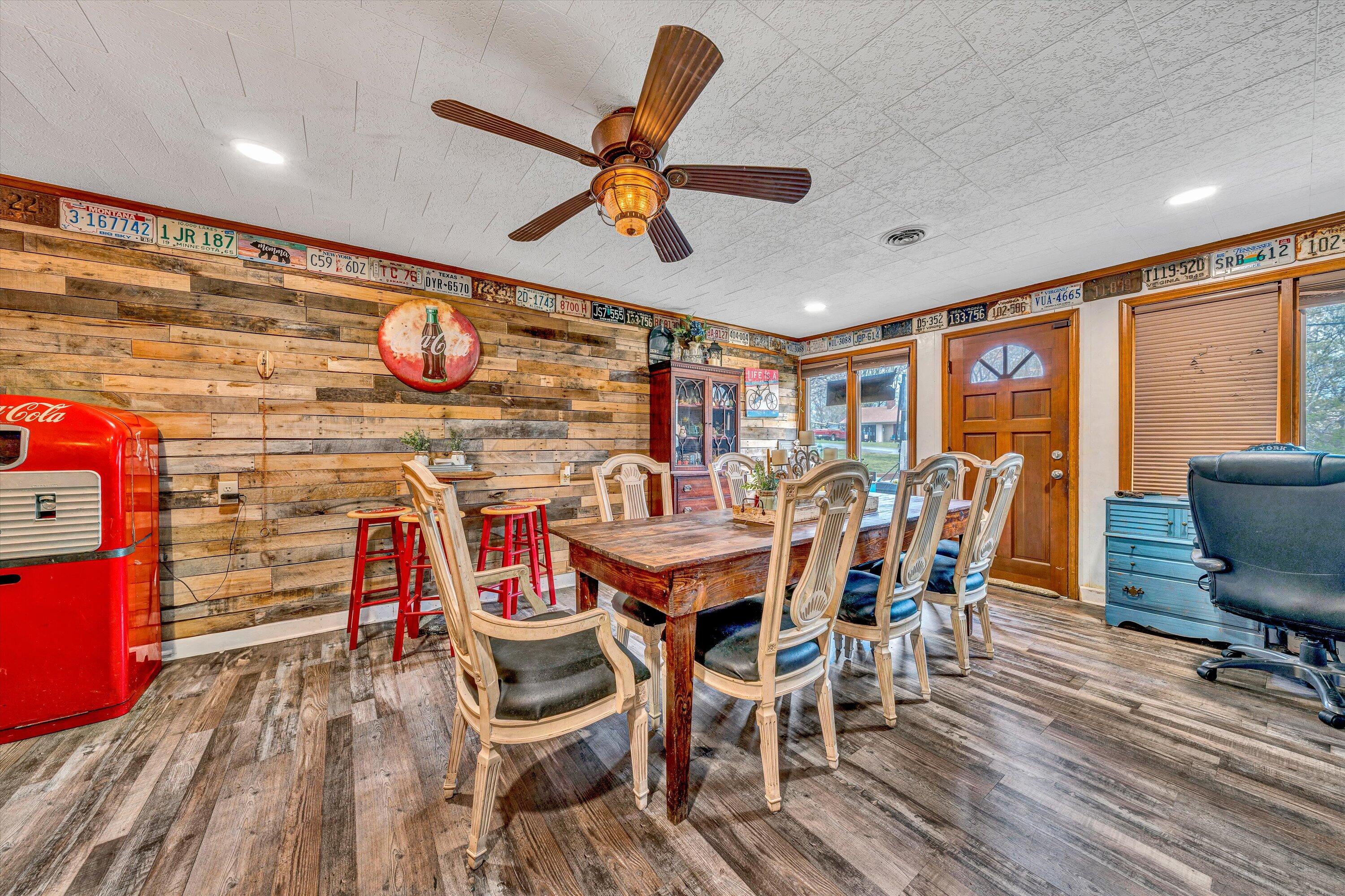 105 Cornell Road Rocky Mount, VA 24151 - Photo 7 of 34 a view of a dining room with furniture and wooden floor