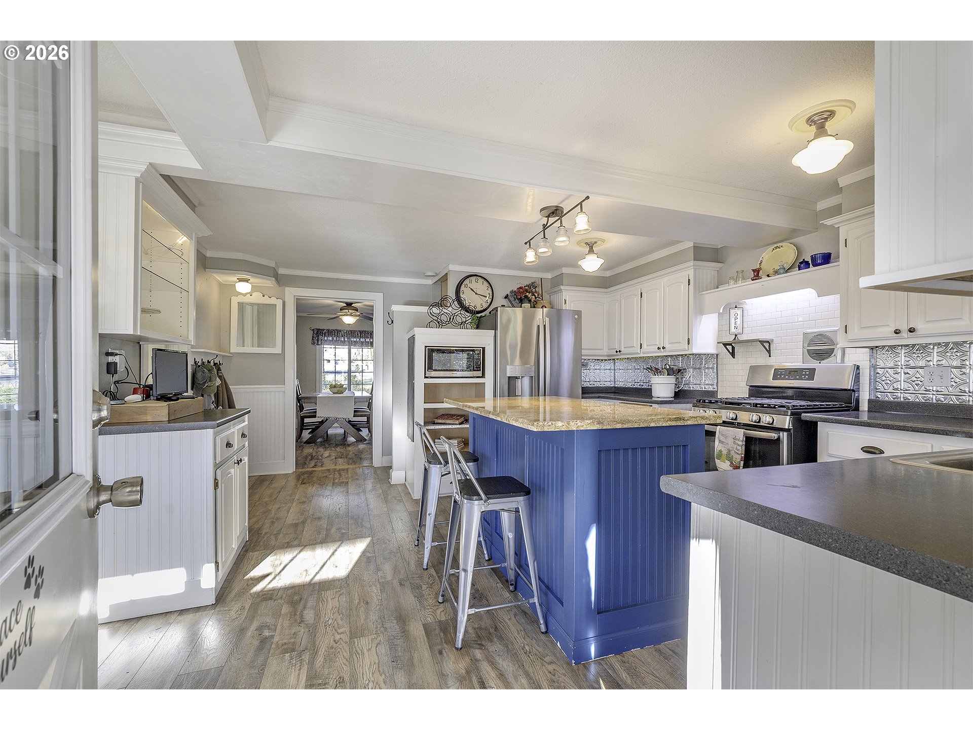 58059 Shadley Lane Warren, OR 97053 - Photo 6 of 39 a kitchen with counter top space cabinets and appliances