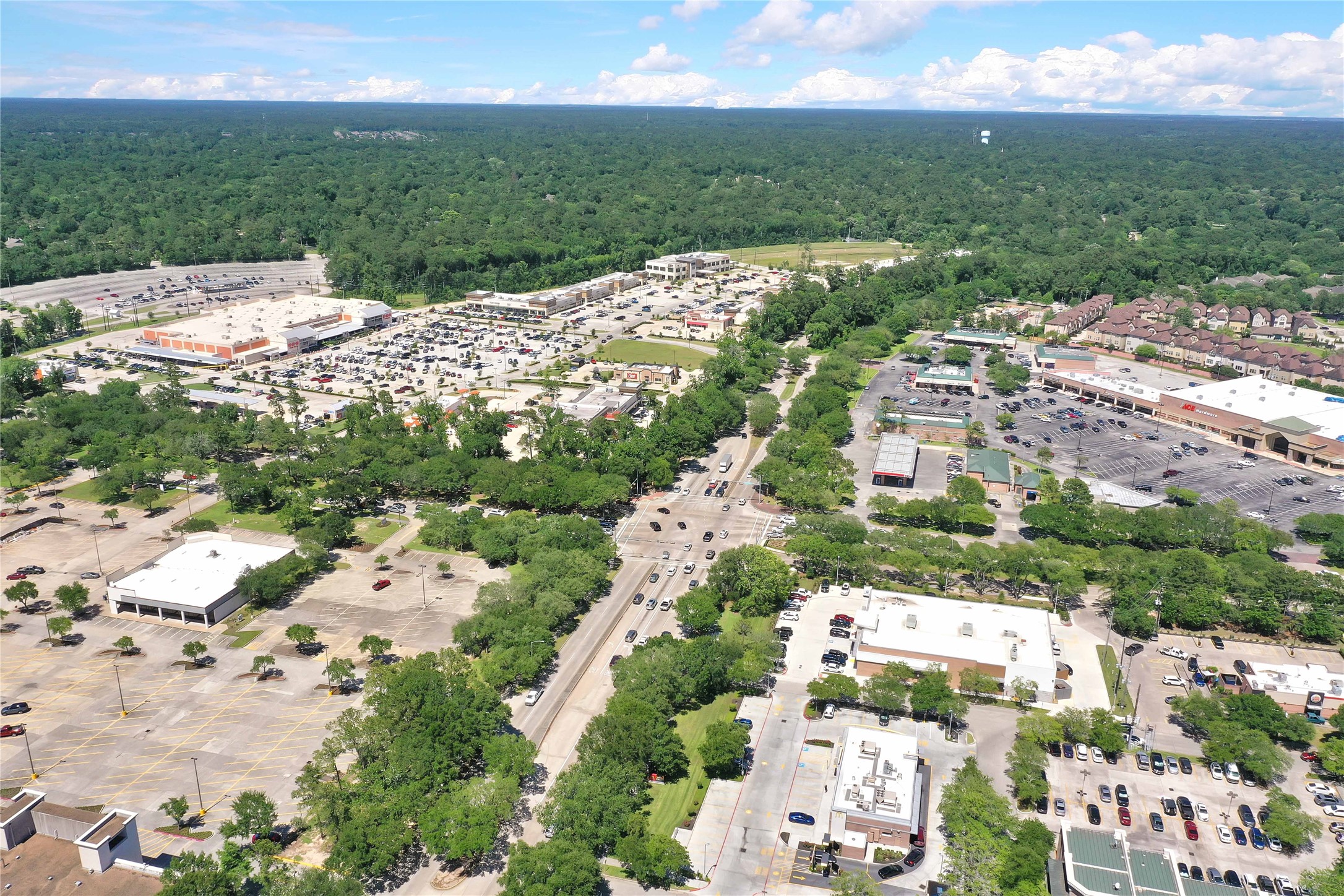 Tbd Hueni Road Porter, TX 77365 - Photo 19 of 19 an aerial view of residential houses with outdoor space and trees