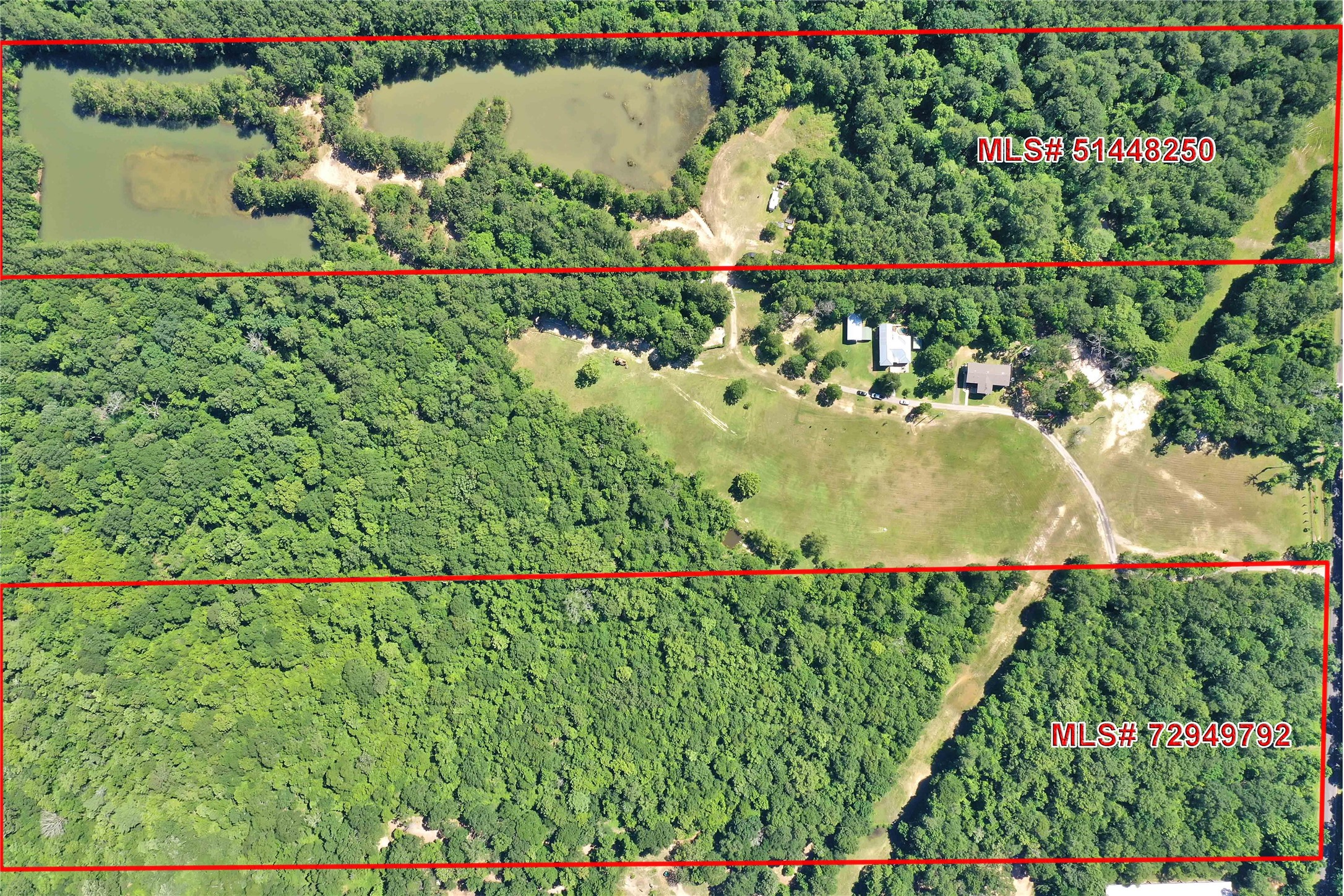 Tbd Hueni Road Porter, TX 77365 - Photo 2 of 19 a view of a garden with a lake and trees all around