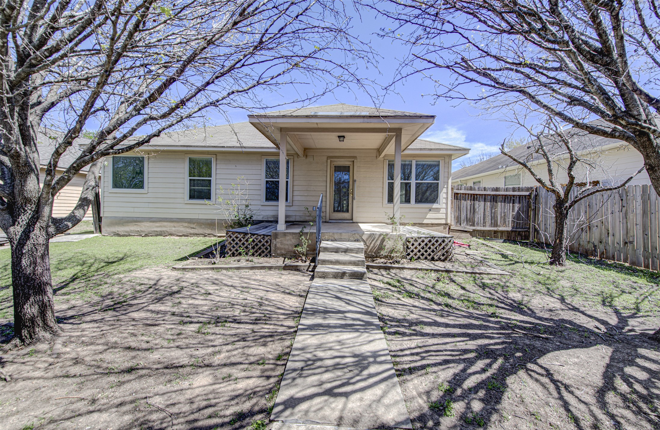 2090 Intrepid Drive Buda, TX 78610 - Photo 20 of 24 View of front of house with a patio