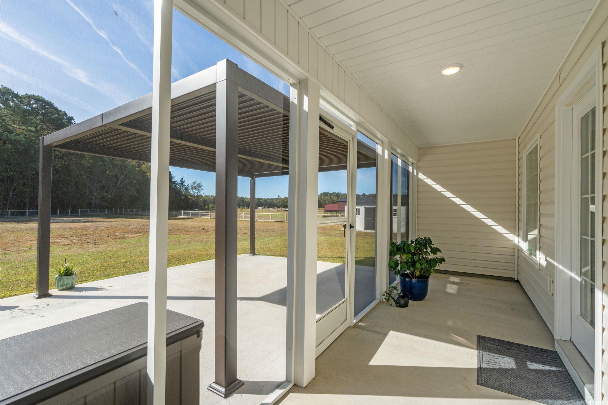 6782 Highway 366 Conway, SC 29526 - Photo 21 of 37 Full bath featuring dark wood-type flooring, shower / tub combo, and vanity