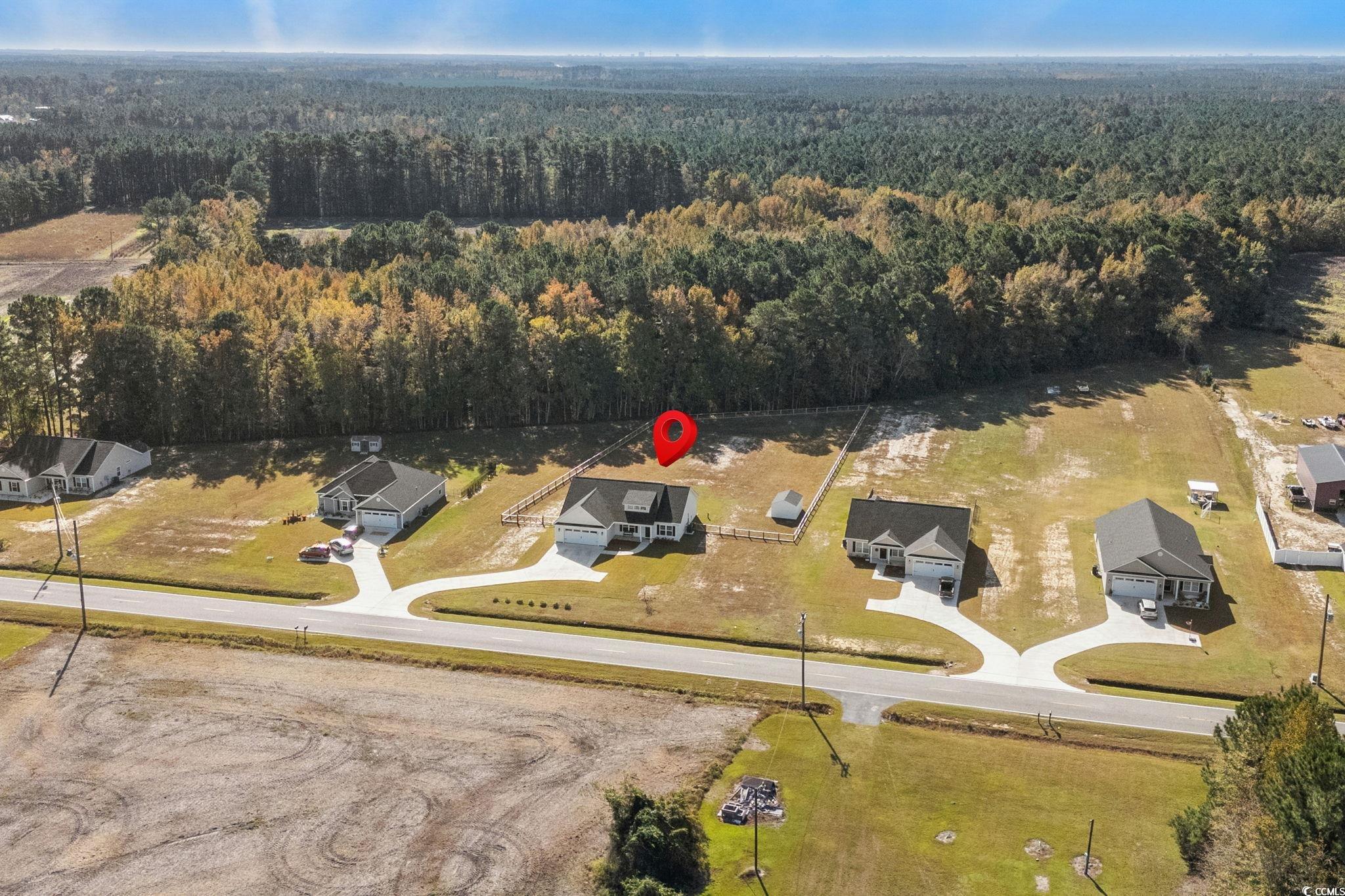 6782 Highway 366 Conway, SC 29526 - Photo 28 of 37 View of yard with a view of countryside and a storage unit