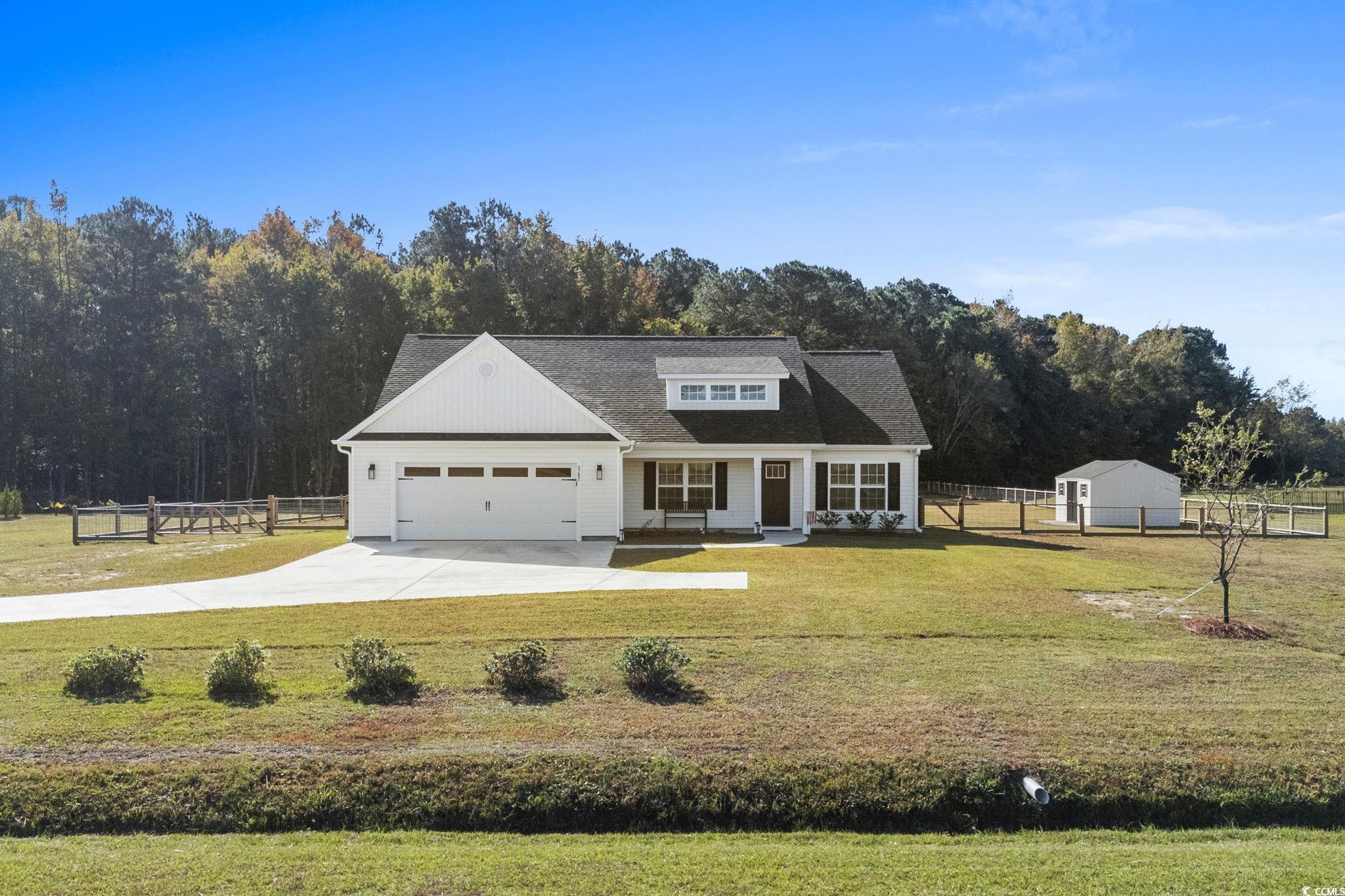 6782 Highway 366 Conway, SC 29526 - Photo 29 of 37 View of shed with a fenced backyard