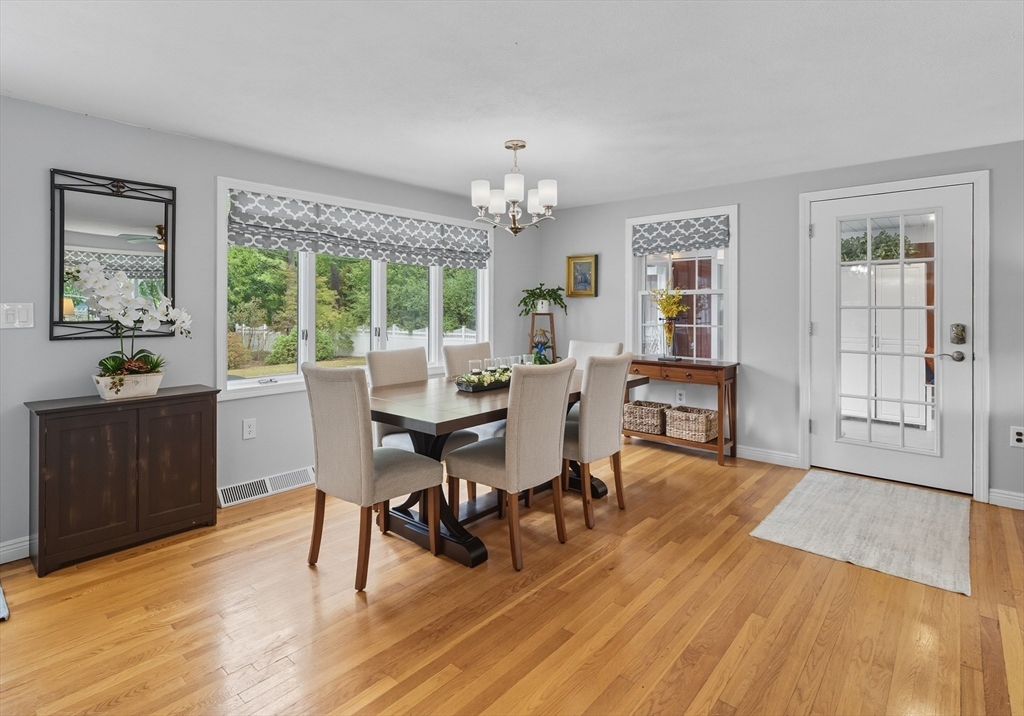 40 East Street Topsfield, MA 01983 - Photo 6 of 39 a view of a dining room with furniture window and wooden floor