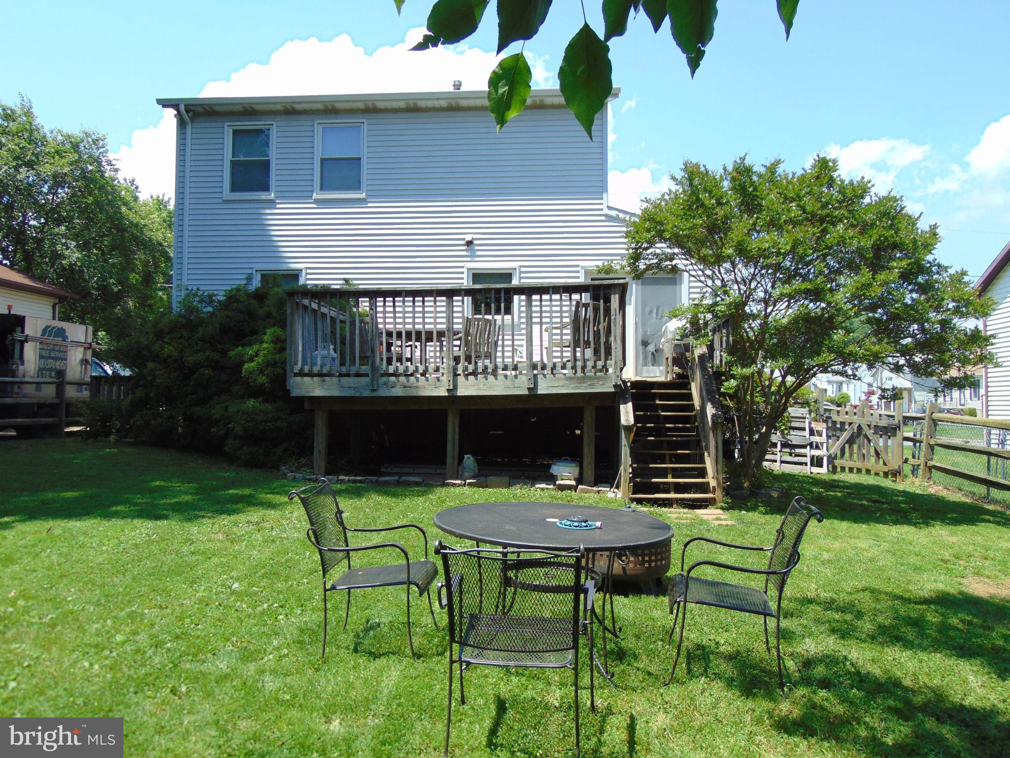 8411 Berkfield Road Baltimore, MD 21237 - Photo 23 of 23 Home View from center of rear yard