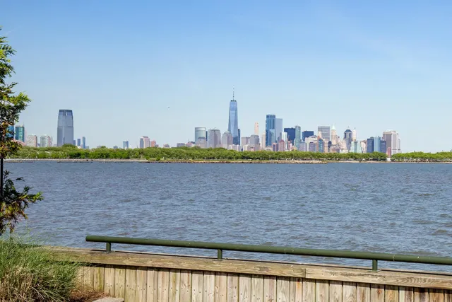 a view of ocean and boats