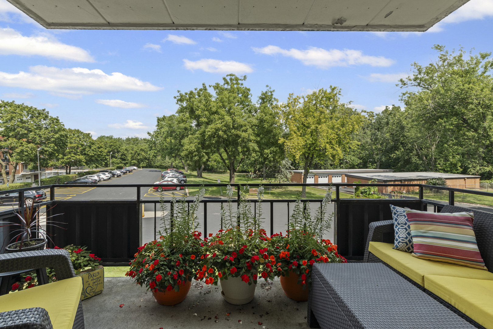 940 Holbrook Road, Unit 8B Homewood, IL 60430 - Photo 3 of 20 a view of a balcony with lake view