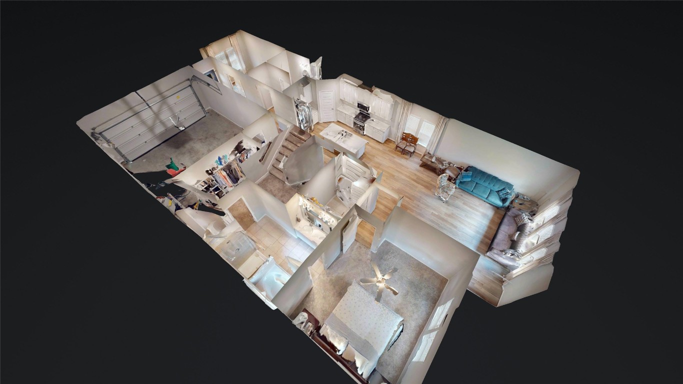 21606 Reserve Ranch Trail Richmond, TX 77407 - Photo 6 of 48 an aerial view of residential houses with wooden floor