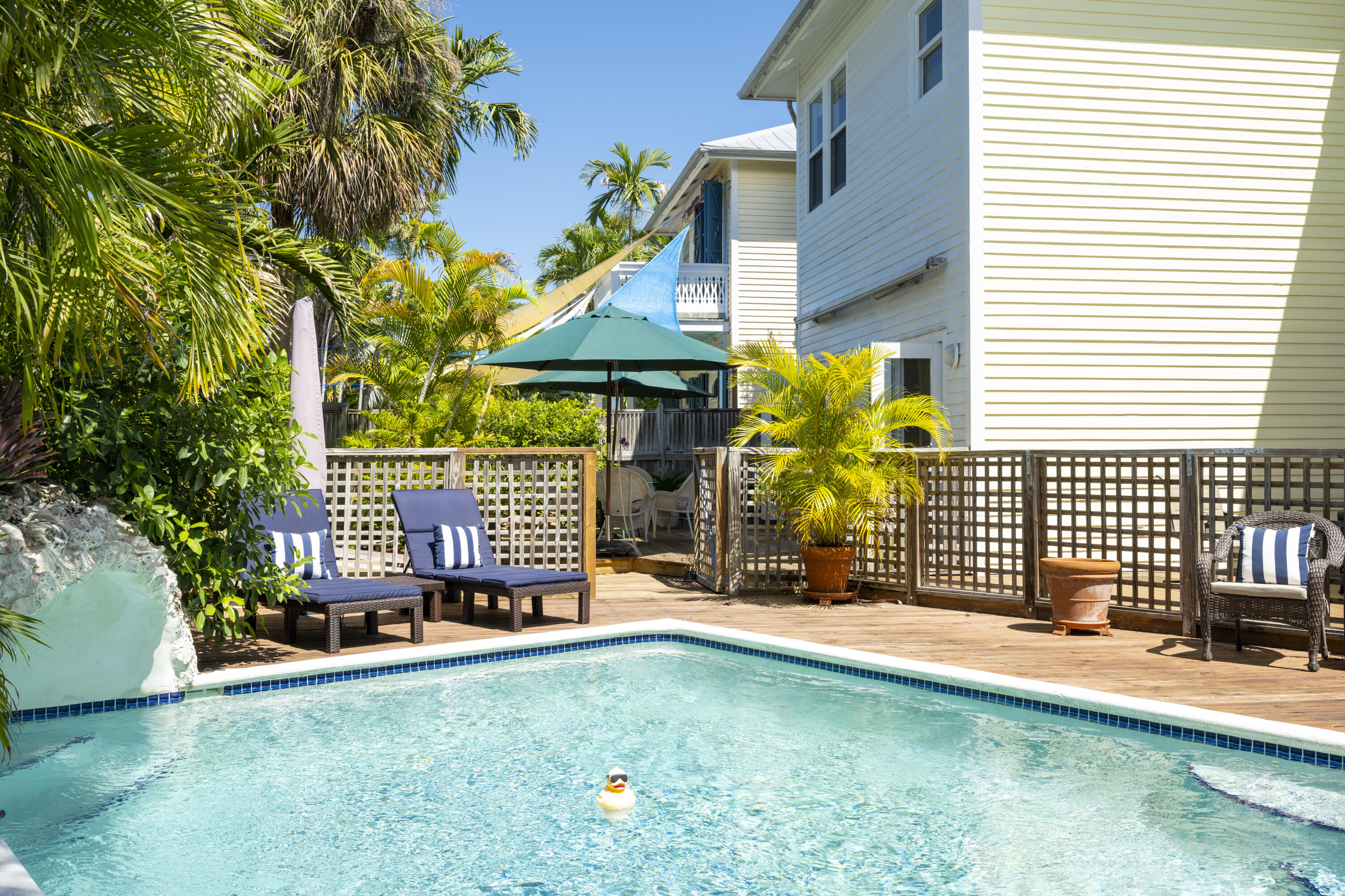 1003 United Street, Unit B Key West, FL 33040 - Photo 39 of 39 a house view with a garden space