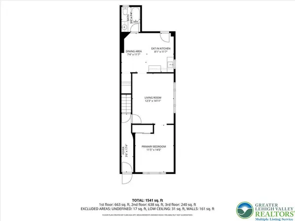 $129,900 | 190 Park Avenue, Wilkes Barre, PA 18702
