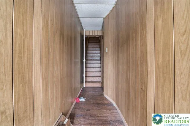 a view of room with furniture