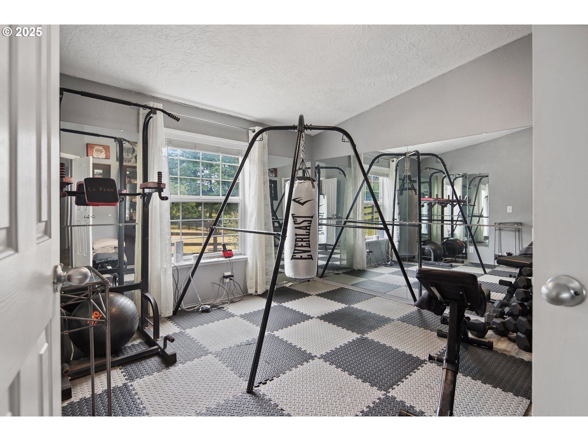34680 Northeast Kramien Road Newberg, OR 97132 - Photo 36 of 40 a view of gym equipment and windows